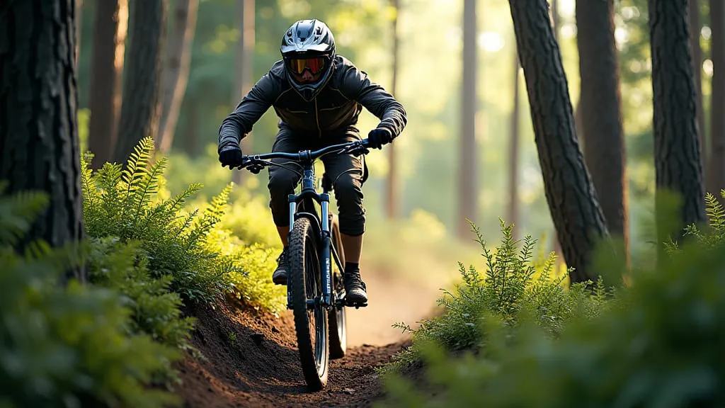 how to ride downhill mountain bike safely