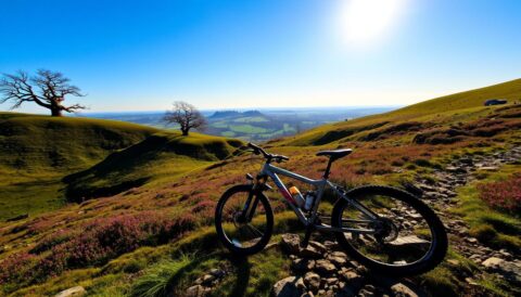 riding the South Downs Way by MTB