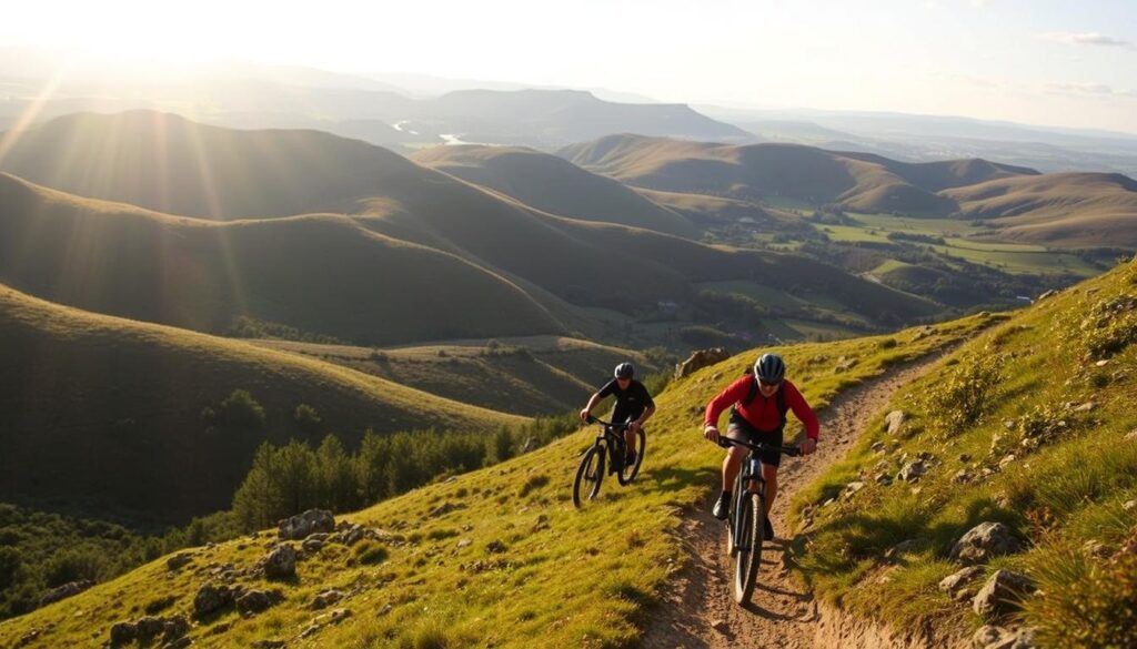 Clwydian Range mountain biking