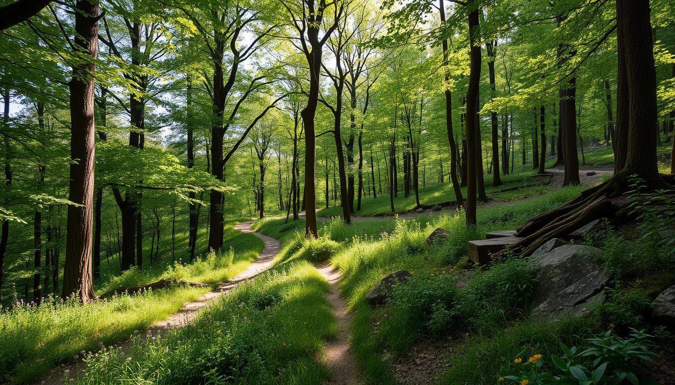 forest mountain biking trails in the UK