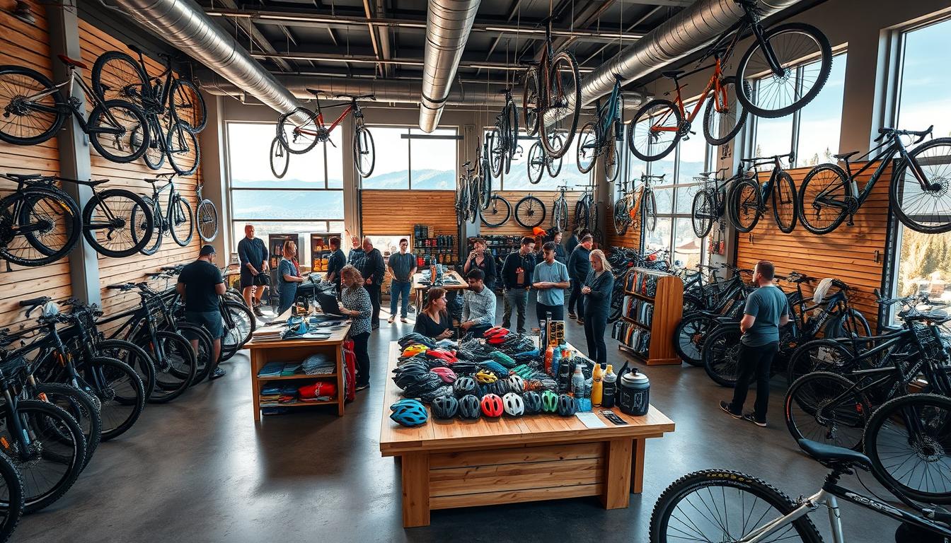 mountain bike store