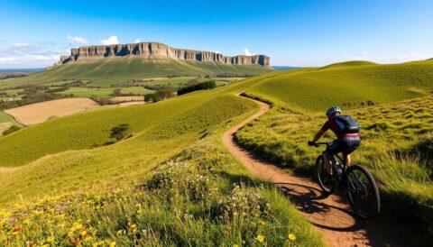 mountain biking the South Downs Way