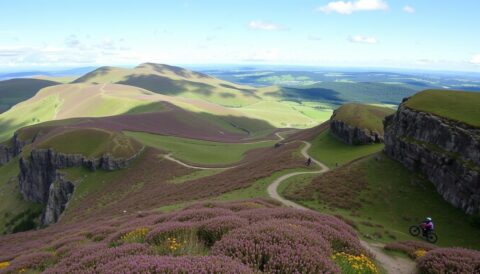 mountain biking in the North York Moors