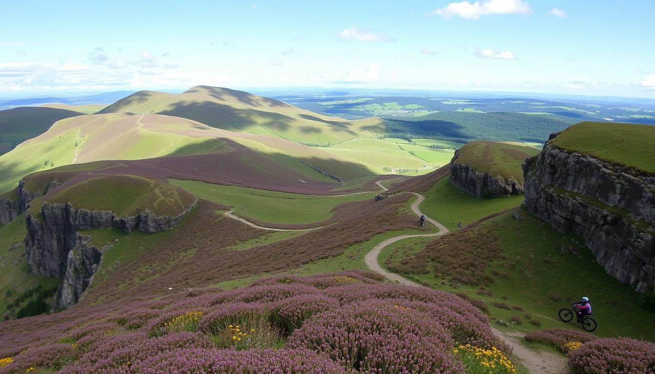 mountain biking in the North York Moors