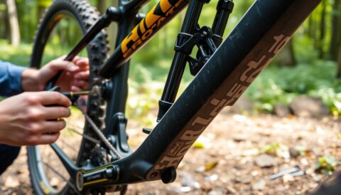 mountain bike suspension maintenance