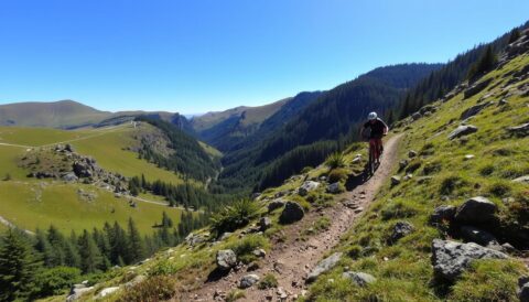 riding the Wicklow Mountains by MTB