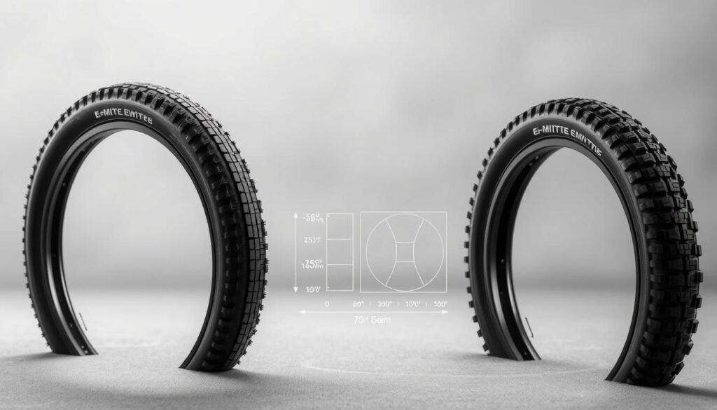 E-MTB Tyre Width Comparison