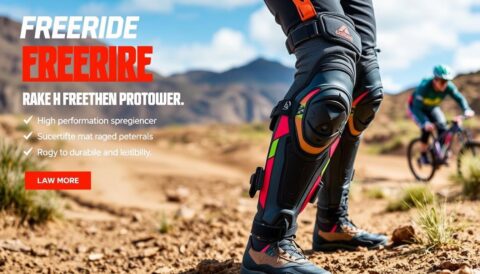 freeride mountain biking knee and shin guards