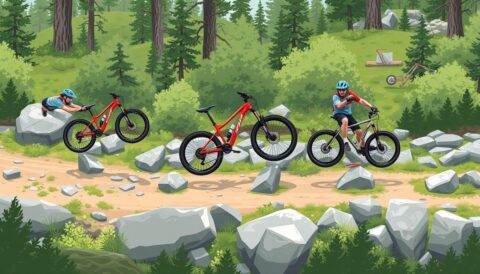 how to improve balance in mountain biking