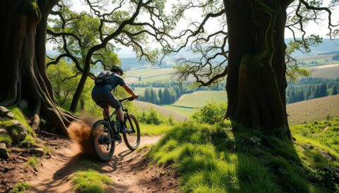 mountain biking in the New Forest