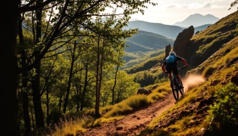 riding the Wicklow Mountains by MTB